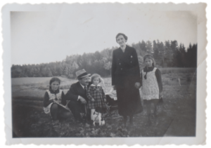 Ernst Walther sen. mit seiner Familie